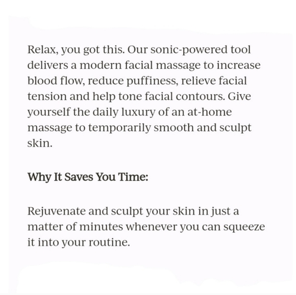 Complex Culture Sonic T-Bar Facial Massager - Picture 8 of 10